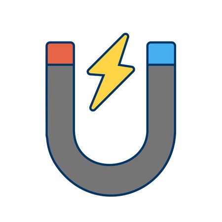 Vector Magnet Iconのイラスト素材