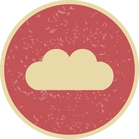Vector Cloud Iconのイラスト素材