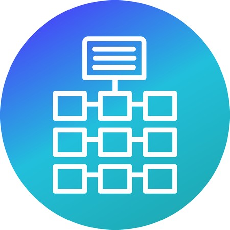 Vector Network Iconのイラスト素材