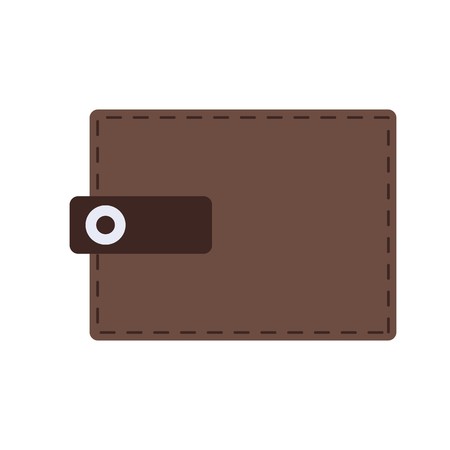 Vector Wallet Iconのイラスト素材