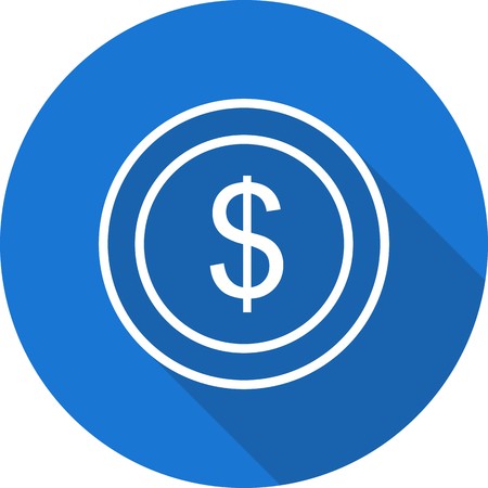 Vector Dollars Iconのイラスト素材
