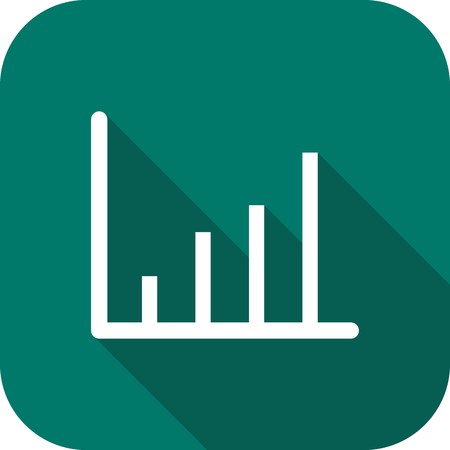 Vector Statistics Iconのイラスト素材