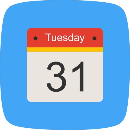 Vector Calendar Iconのイラスト素材