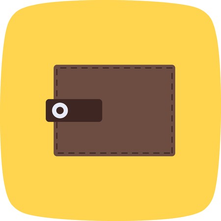Vector Wallet Iconのイラスト素材