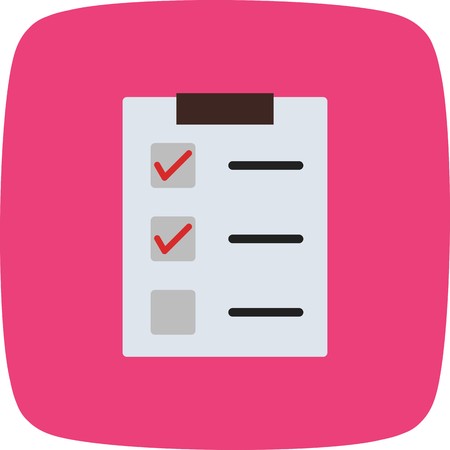 Vector Checklist Iconのイラスト素材