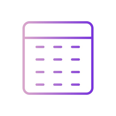 Vector Calculator Iconのイラスト素材