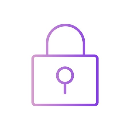 Vector Lock Iconのイラスト素材