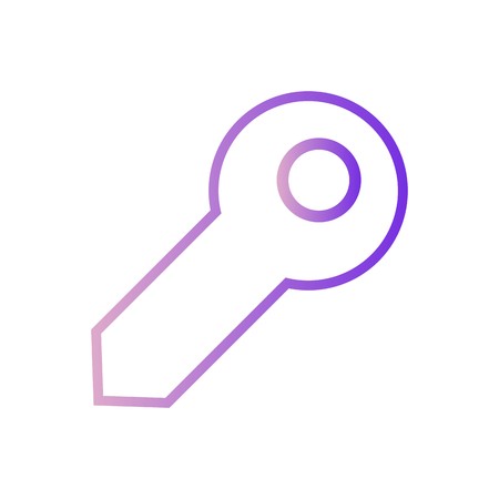Vector Key Iconのイラスト素材