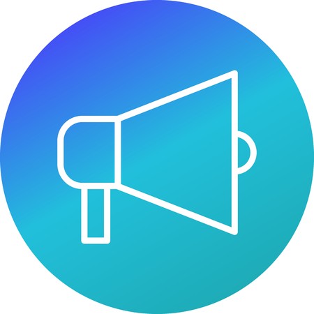 Vector Announcement Iconのイラスト素材