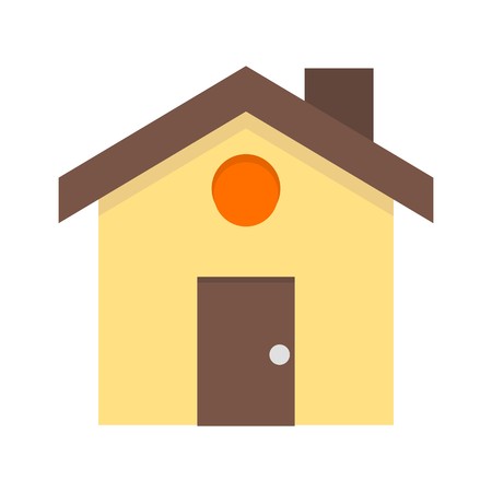 Vector Home Iconのイラスト素材