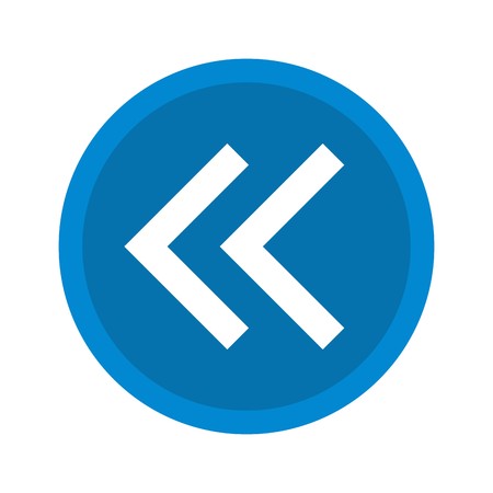 Vector Backward Arrows Iconのイラスト素材