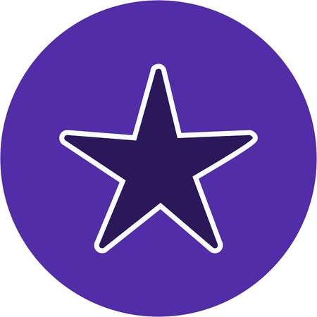 Vector Star Iconのイラスト素材