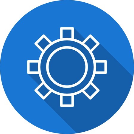 Vector Settings Iconのイラスト素材