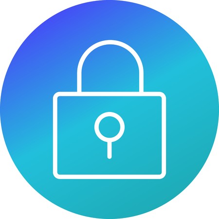 Vector Lock Iconのイラスト素材