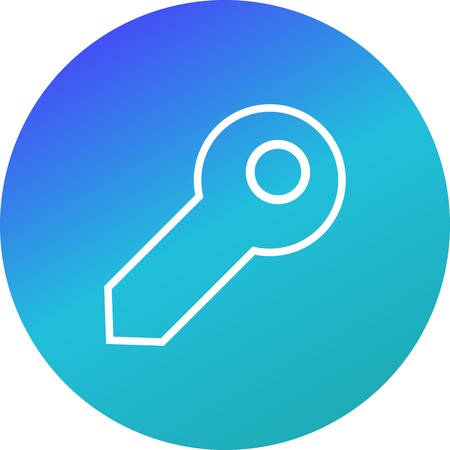 Vector Key Iconのイラスト素材