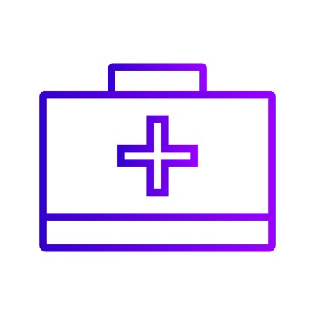 Vector First Aid Box Iconのイラスト素材