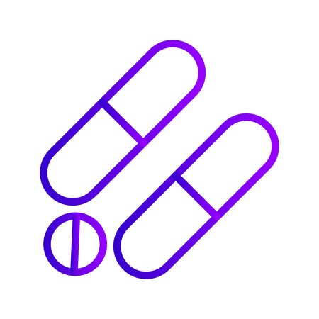 Vector Medicines Iconのイラスト素材