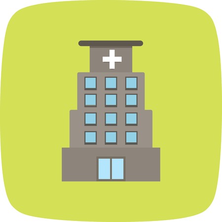 Vector Hospital Iconのイラスト素材