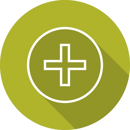 Vector Medical Sign Iconのイラスト素材