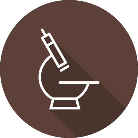 Vector Microscope Iconのイラスト素材