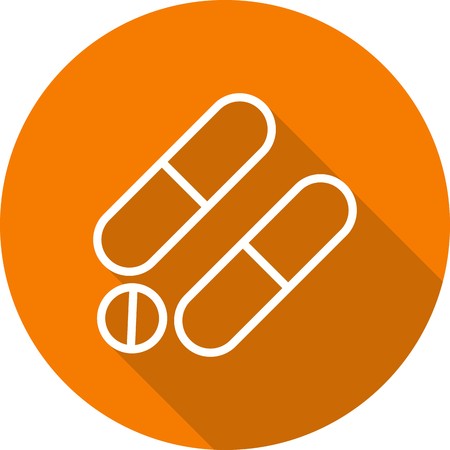 Vector Medicines Iconのイラスト素材