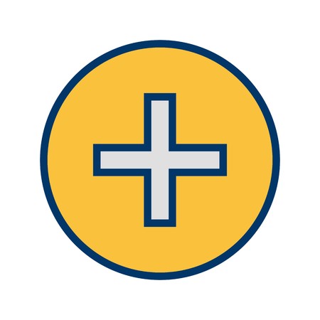 Vector Medical Sign Iconのイラスト素材