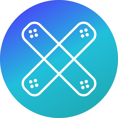 Vector bandage Iconのイラスト素材