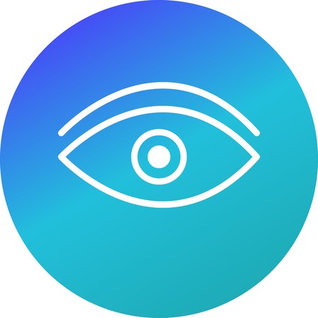 Vector Eye Iconのイラスト素材