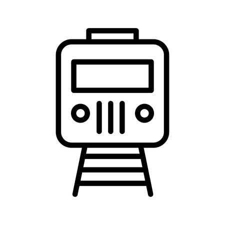 Vector Train Iconのイラスト素材