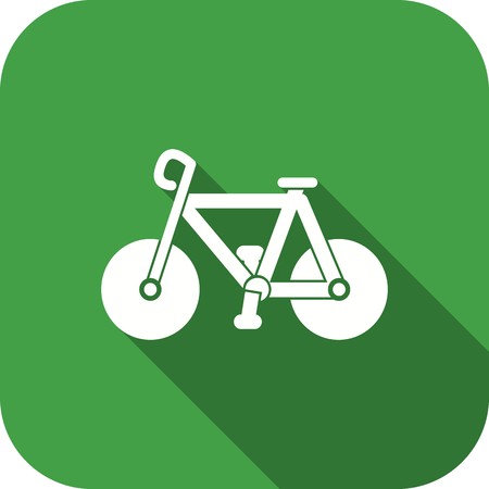 Vector Bicycle Iconのイラスト素材