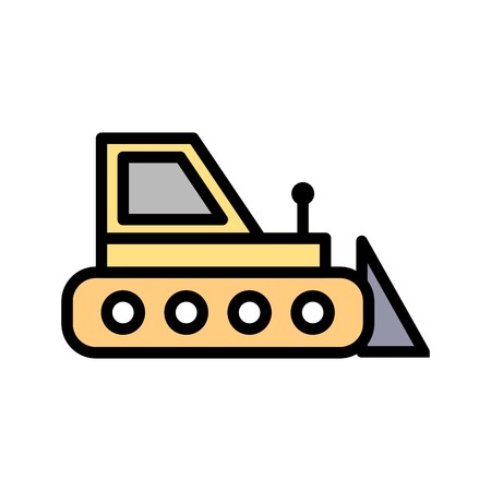 Vector Bulldozer Icon
のイラスト素材