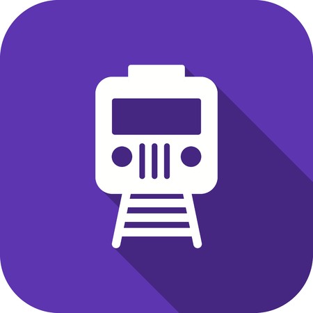 Vector Train Iconのイラスト素材