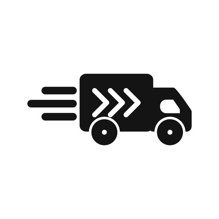 Vector Delivery Truck Iconのイラスト素材