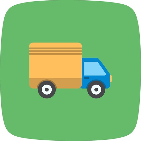 Vector Truck Iconのイラスト素材