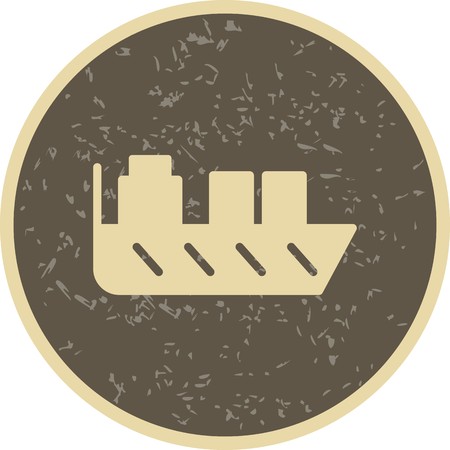 Vector Ship Iconのイラスト素材