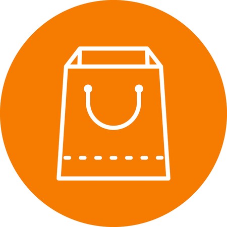 Vector Shopping Bag Iconのイラスト素材