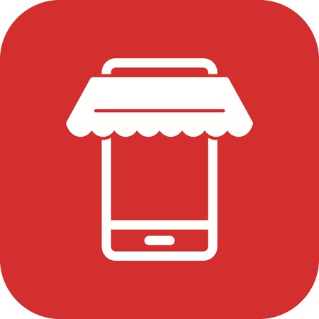 Vector Online Shopping Iconのイラスト素材