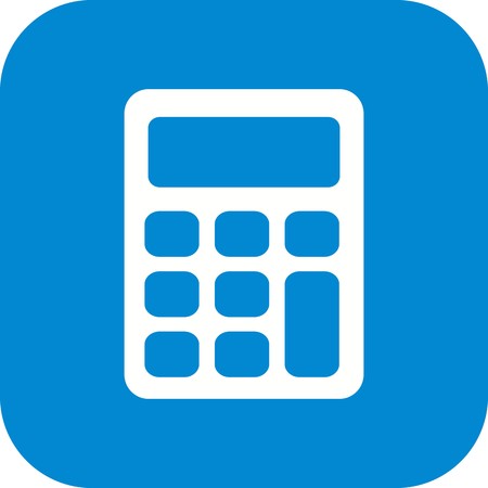 Vector Calculator Iconのイラスト素材