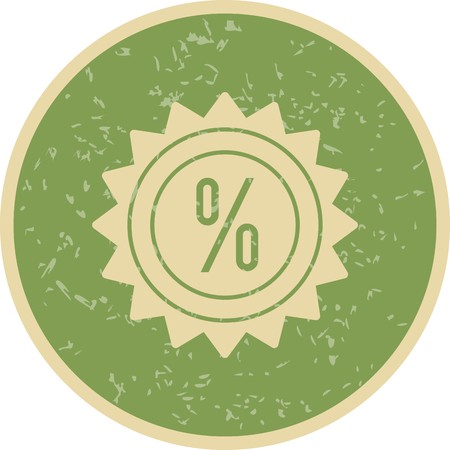 Vector Discount Iconのイラスト素材