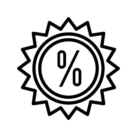 Vector Discount Iconのイラスト素材
