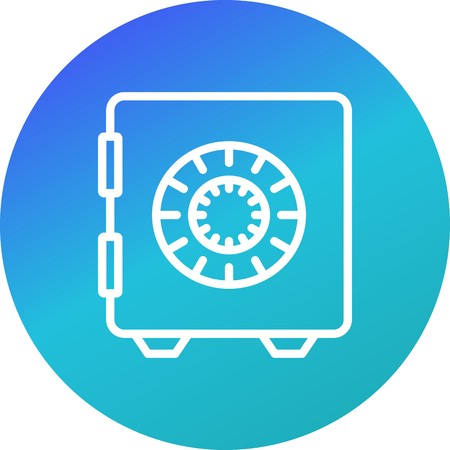 Vector Vault Iconのイラスト素材