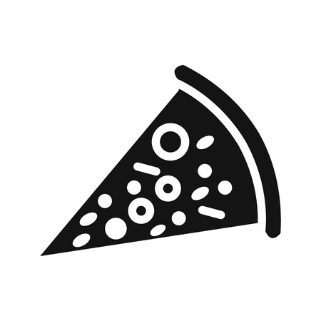 Vector Pizza Iconのイラスト素材