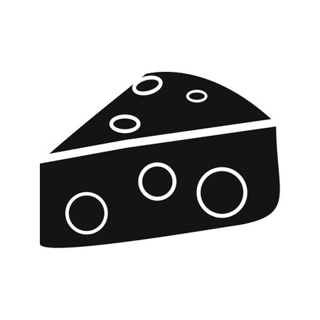 Vector Cheese Iconのイラスト素材