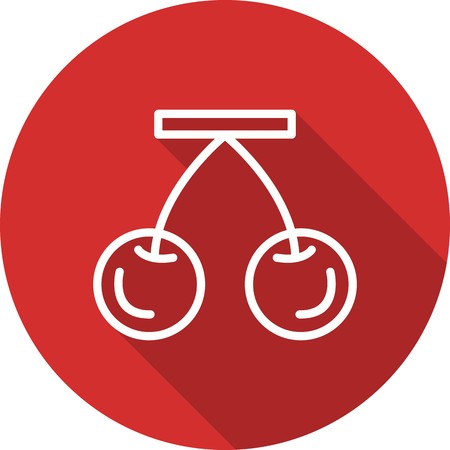 Vector Cherry Iconのイラスト素材