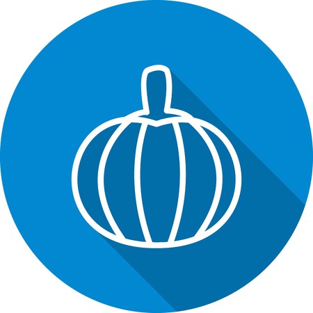 Vector Pumpkin Iconのイラスト素材