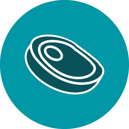 Vector Steak Iconのイラスト素材