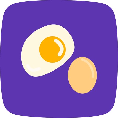 Vector Egg Iconのイラスト素材