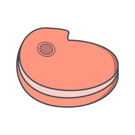 Vector Meat Iconのイラスト素材