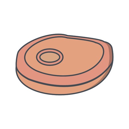 Vector Steak Iconのイラスト素材