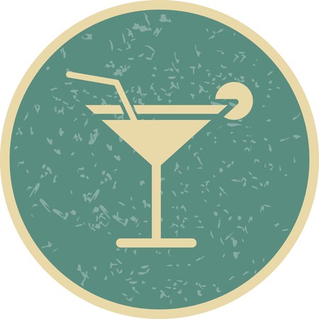 Vector Cocktail Iconのイラスト素材